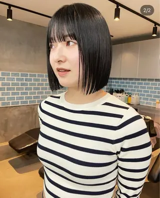 ショート パーマ VIE表参道所属・艶感カラー/縮毛 矯正/りょお🫧のヘアスタイル