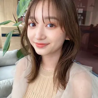ミディアム 透明感color🍃 Kurumiのヘアスタイル