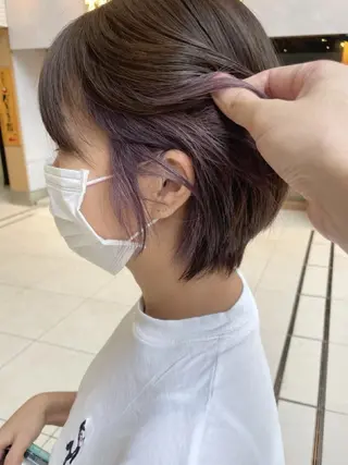 ショート キリカ新宿所属・ブリーチ/ エクステ/レイヤーのヘアスタイル