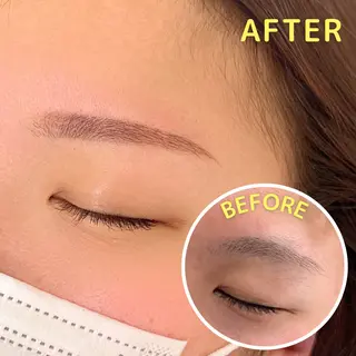 アイブロウ HAIR&MAKE POSH 日暮里のネイルデザイン