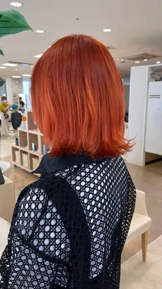 カラー 髪質改善/縮毛矯正/ 暖色カラー💫のヘアスタイル