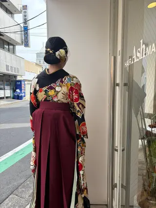 ヘアアレンジ 山田 桃華のヘアスタイル