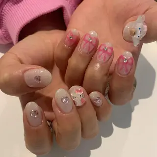 ネイル ゆびのさき所属・shiho /Petillantのネイルデザイン