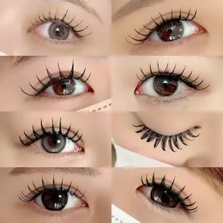 マツエク・マツパ 【那覇/束感まつ毛】 ｷｬﾒﾙのマツエク・マツパデザイン