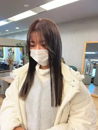 ロング カラー esu西梅田所属・ena/ブリーチなし 透明感・レイヤー🎀のヘアスタイル