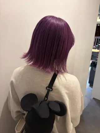 カラー Rohe by deco所属・楓^・◦・🎀^ ブリーチモデル募集中のヘアスタイル