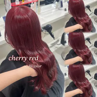 カラー 🍒暖色カラー🍒 YUUNAのヘアスタイル