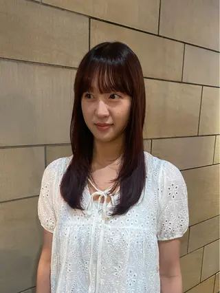 セミロング 似合わせカラー /パーマ🪿 moeのヘアスタイル