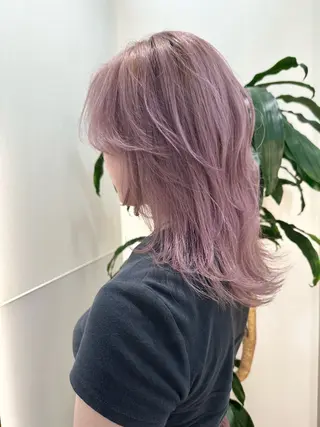 セミロング カラー 🦋レイヤーカット ミドリカワ🦋のヘアスタイル