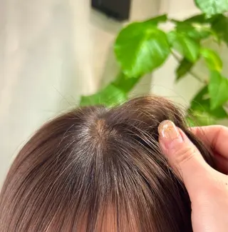 ミディアム カラー 透明感カラー/ 顔周りcut♡シホのヘアスタイル