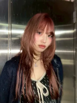 ロング 🎀Natsumi /暖色カラー🎀のヘアスタイル