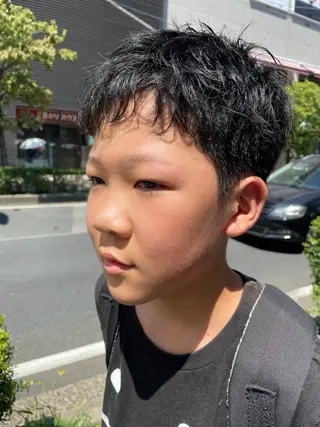 ショート メンズ キッズ KOTKA千葉所属・KOTKA 大山和希のヘアスタイル