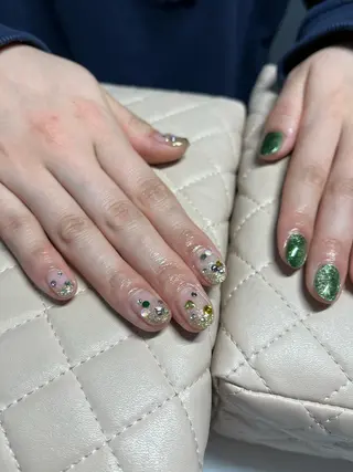 ネイル goldgleams ちなのネイルデザイン