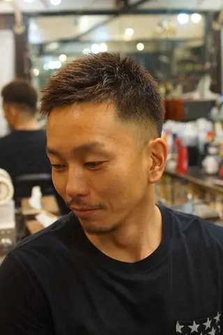 ショート メンズ ヘアー　プランニング　ビジョン所属・渡邉 来伸のヘアスタイル