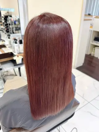 カラー 八木 菜美のヘアスタイル