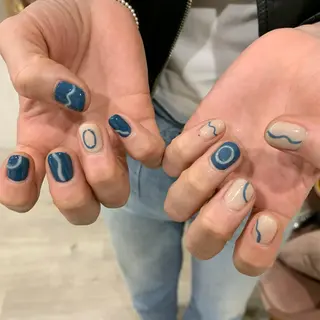 ネイル mana ☾のネイルデザイン