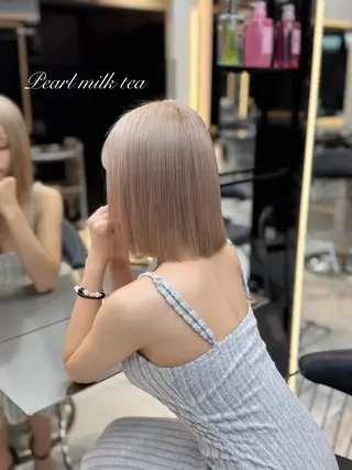 ミディアム カラー Lapis渋谷本店 Rikoのヘアスタイル