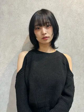 ミディアム カラー 薬院浄水通/ショート /ボブ/rukaのヘアスタイル