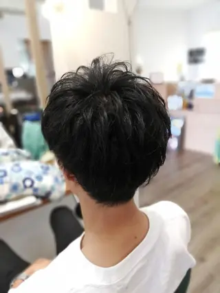 メンズ ショート 北林 弘展のヘアスタイル