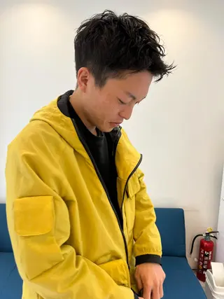 ショート THE SUITS  BROTHERS 金山所属・坂口 敬志朗のヘアスタイル