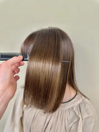 ミディアム Number六本松所属・山崎 友雅のヘアスタイル