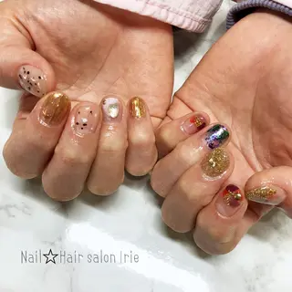 ネイル Hair salon Irie所属・與儀 知佳のネイルデザイン
