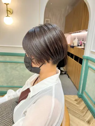 ショート 似合わせショート🌿 ボブ🫧 乾辺真悠子のヘアスタイル