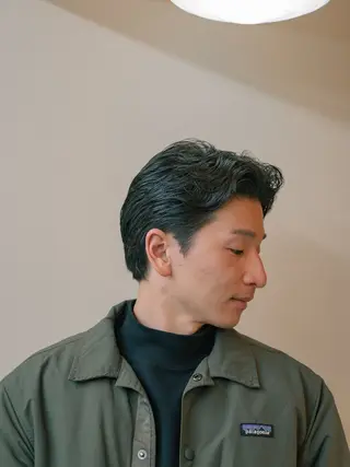 ショート カラー パーマ メンズ 🔗メンズサロン🔗 Kieのヘアスタイル