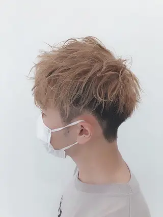 カラー メンズ 【tejina】 ochiのヘアスタイル