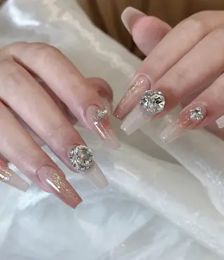 ネイル By moonネイル 🌷ワンホン/韓国風のネイルデザイン