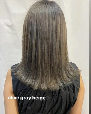 ミディアム カラー Pia hair Design Yakuin所属・松尾太樹 【pia】福岡美容室のヘアスタイル