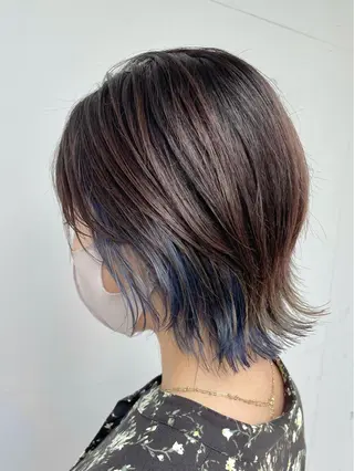 ミディアム カラー もにか🌞原宿/渋谷 🌝ブリーチカラーのヘアスタイル