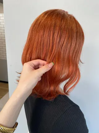 ミディアム リルフェアリー 磐田店のヘアスタイル