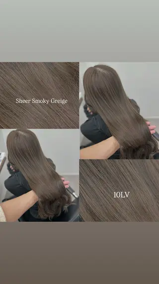 カラー Unique umekita所属・unique 松原吹季のヘアスタイル