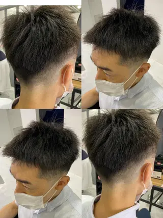 ショート カラー パーマ ヘアアレンジ メンズ 🔥メンズパーマ特 化🔥渡辺一翔🔥のヘアスタイル