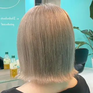 ショート カラー ボブ/艶カラー/ 暖色/Natsukiのヘアスタイル