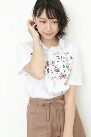 ショート 駅チカ【ali'i】 アリイ花崎友美☘のヘアスタイル