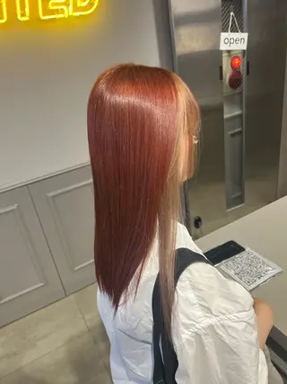 ロング カラー 韓国レイヤーカット /REIのヘアスタイル