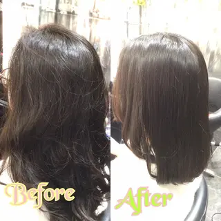 セミロング Annon プライベートサロンのヘアスタイル