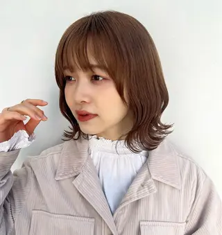 カラー 🎧パーソナルケア/ 透明感カラー/ミユのヘアスタイル