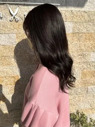 ロング カラー recipe 黒木 彩那のヘアスタイル