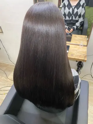 ロング Peaks 渋谷 髪質改善【ピークス】所属・青山 樹生のヘアスタイル