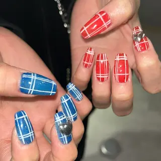 ミディアム 小川 柚香のネイルデザイン