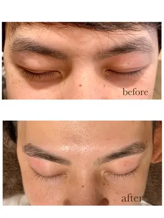 ショート カラー ヘアアレンジ メンズ ネイル マツエク・マツパ RADnoel🌿 梅田茶屋町のマツエク・マツパデザイン