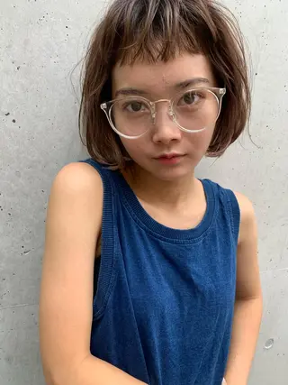 ラベンダー/レイヤー スタイル🤎mamiのヘアスタイル