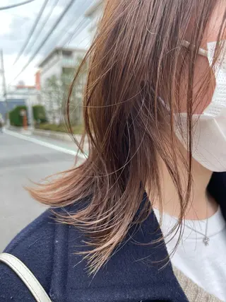 ミディアム イメチェンカット✂️ 錦糸町佐藤店長のヘアスタイル