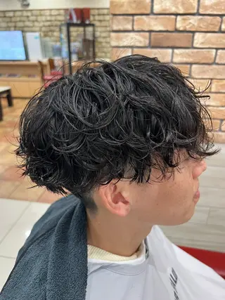 パーマ メンズ yoda waheiのヘアスタイル