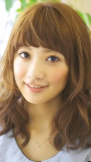 セミロング カラー パーマ ヘアアレンジ Lotus所属・Lotus代表 本田のヘアスタイル