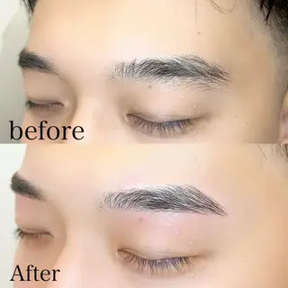 メンズ アイブロウ 川内 綾乃のマツエク・マツパデザイン