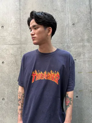 ミディアム メンズ メンズスタイリスト リュウジのヘアスタイル